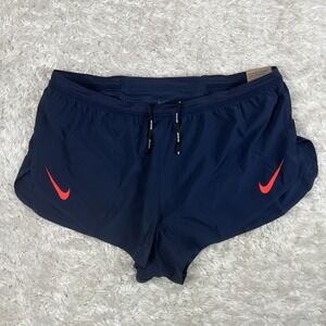 Nike AeroSwift Brief-Lined 2" Running Blue Shorts Men's Size XL FN3349-451